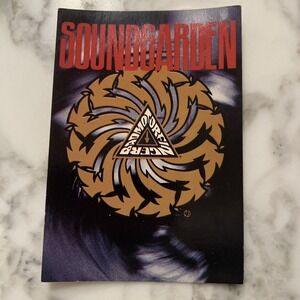 Soundgarden Bad Motor Finger Musician Printed In England Postcard Unused Vtg